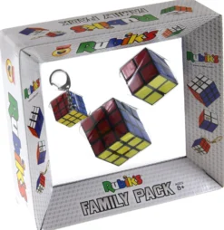 Kostka Rubika - Zestaw 3x3x3 + 2x2x2 + brelok 3x3x3 (Family Pack)