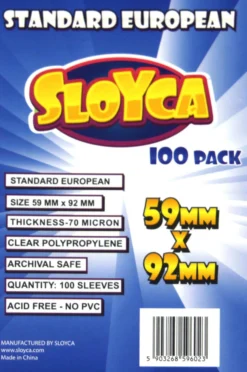 Koszulki na karty - Standard European (59x92 mm) - 100 szt.