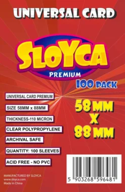 Koszulki na karty - Universal Card Premium (58x88 mm) - 100 szt.