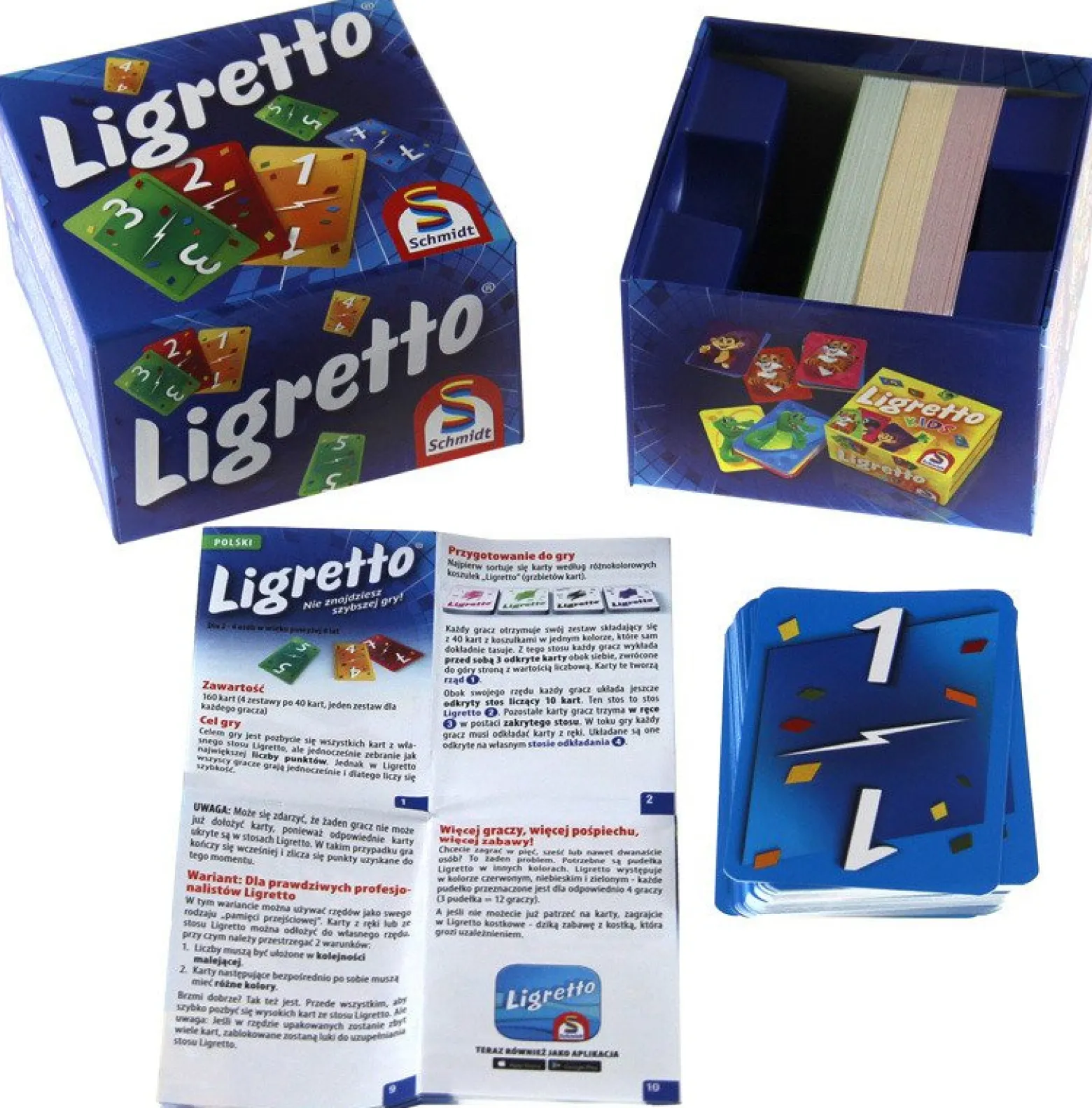 Ligretto w niebieskim pudełku (edycja polska)