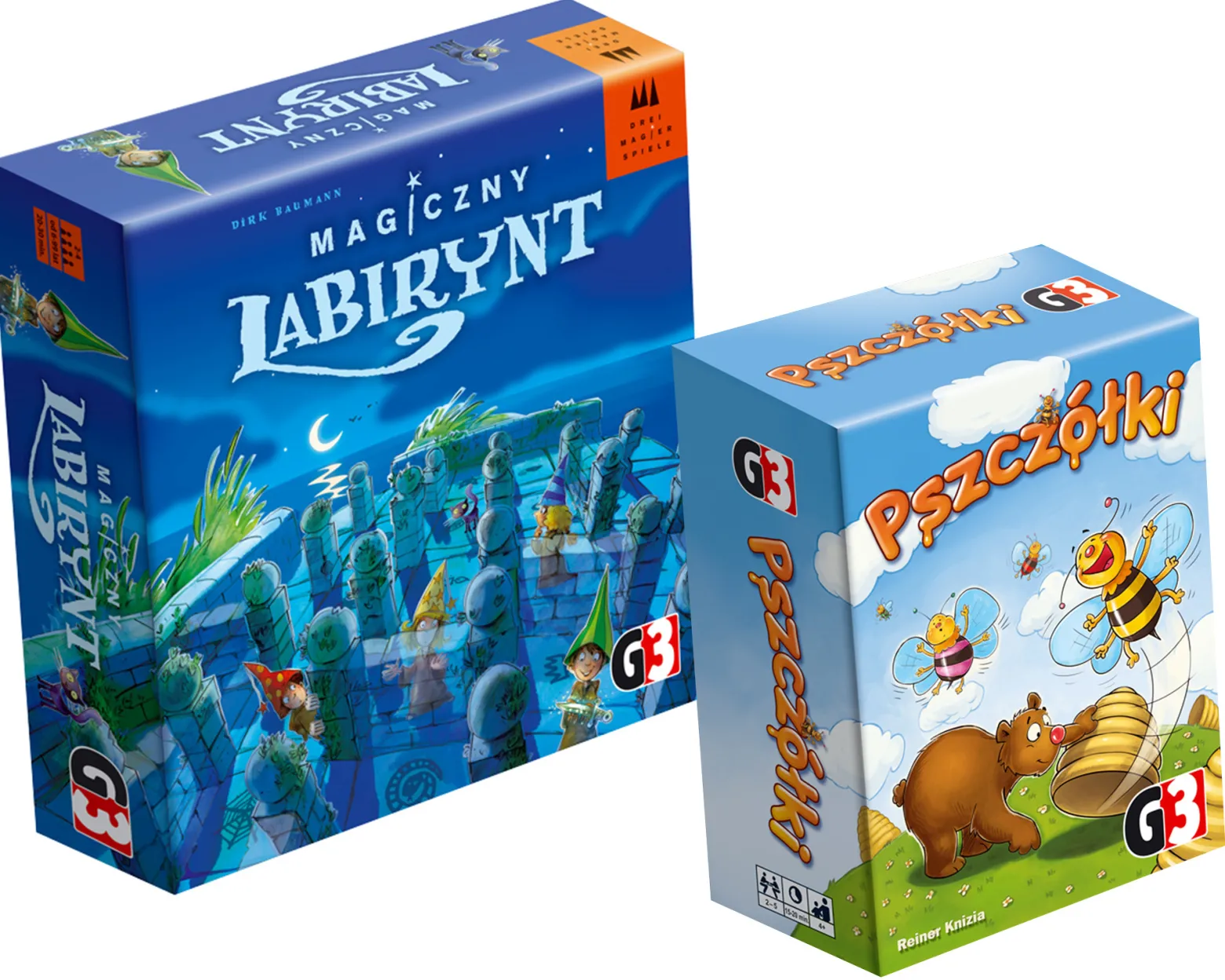 Magiczny labirynt + Pszczółki (zestaw)