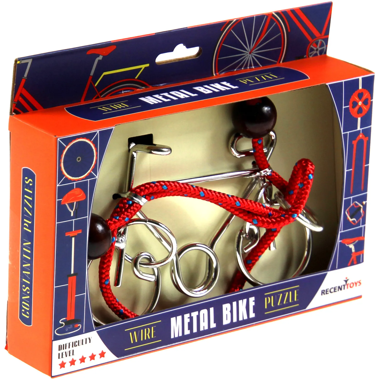Metal Bike - łamigłówka Recent Toys - poziom 5/5