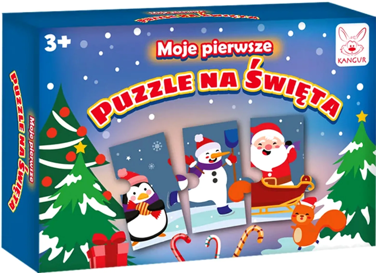 Moje pierwsze puzzle na Święta