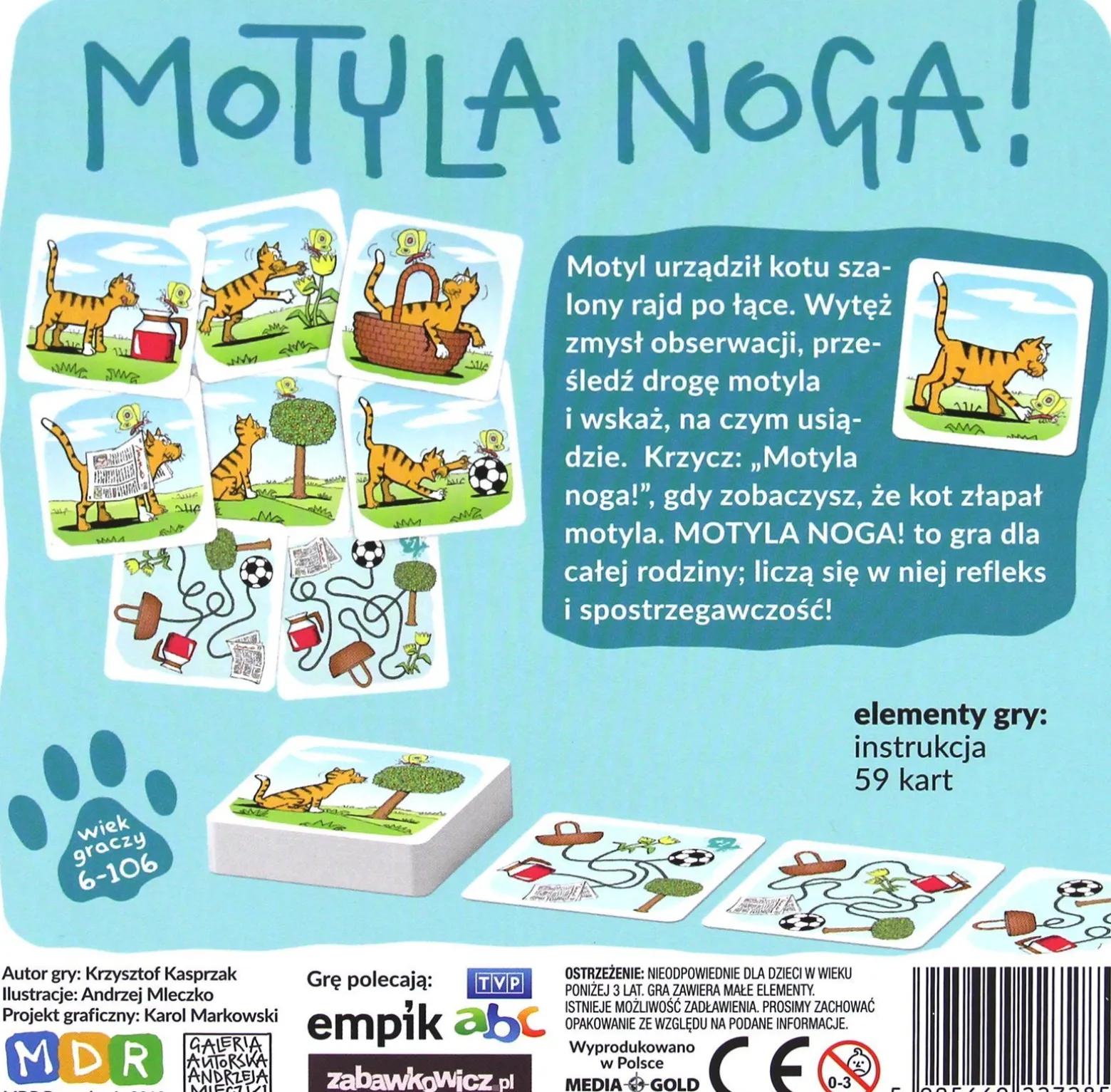 Motyla noga!