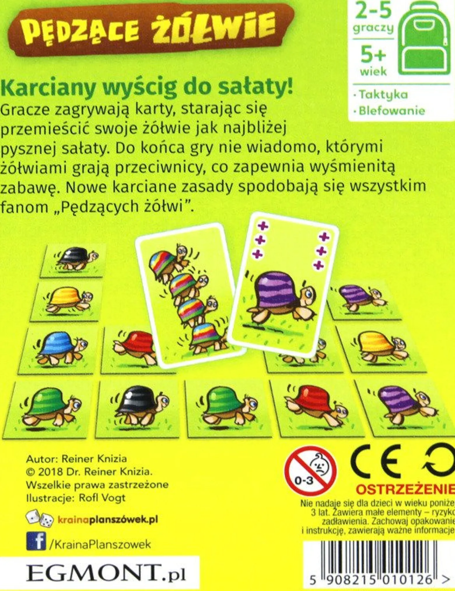 Pędzące żółwie: Gra karciana