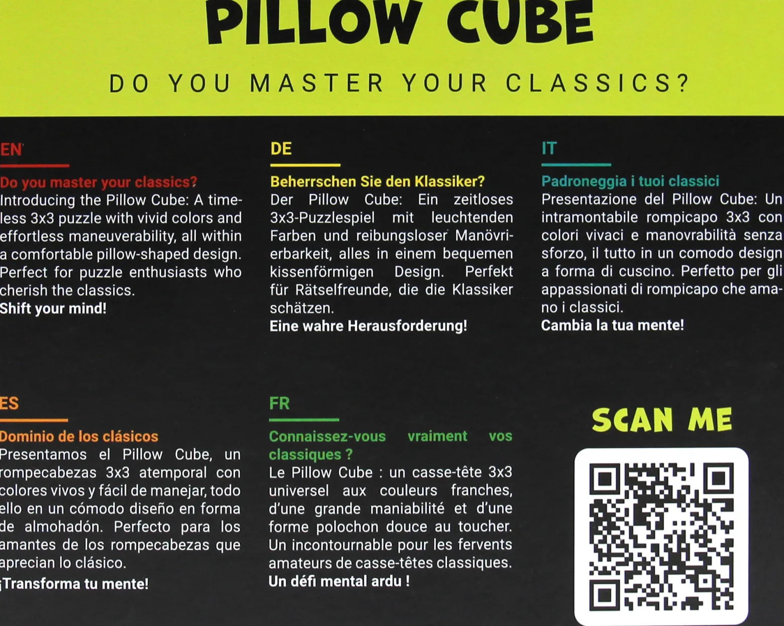Pillow Cube - łamigłówka Recent Toys - poziom 4/5