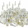 Pionki do gry plastik zwykłe - białe - 100 szt.