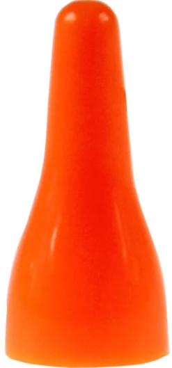 Pionki do gry plastik zwykłe - pomarańczowe - 100 szt.