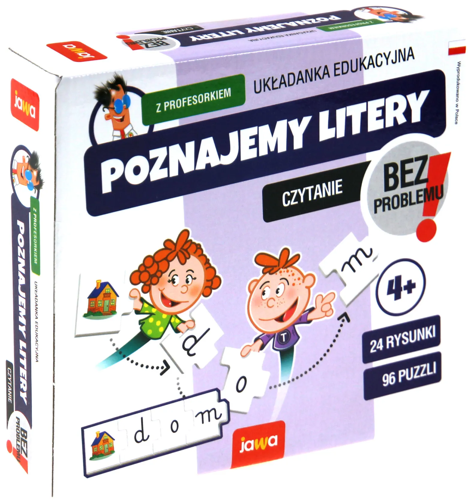 Poznajemy litery z Profesorkiem