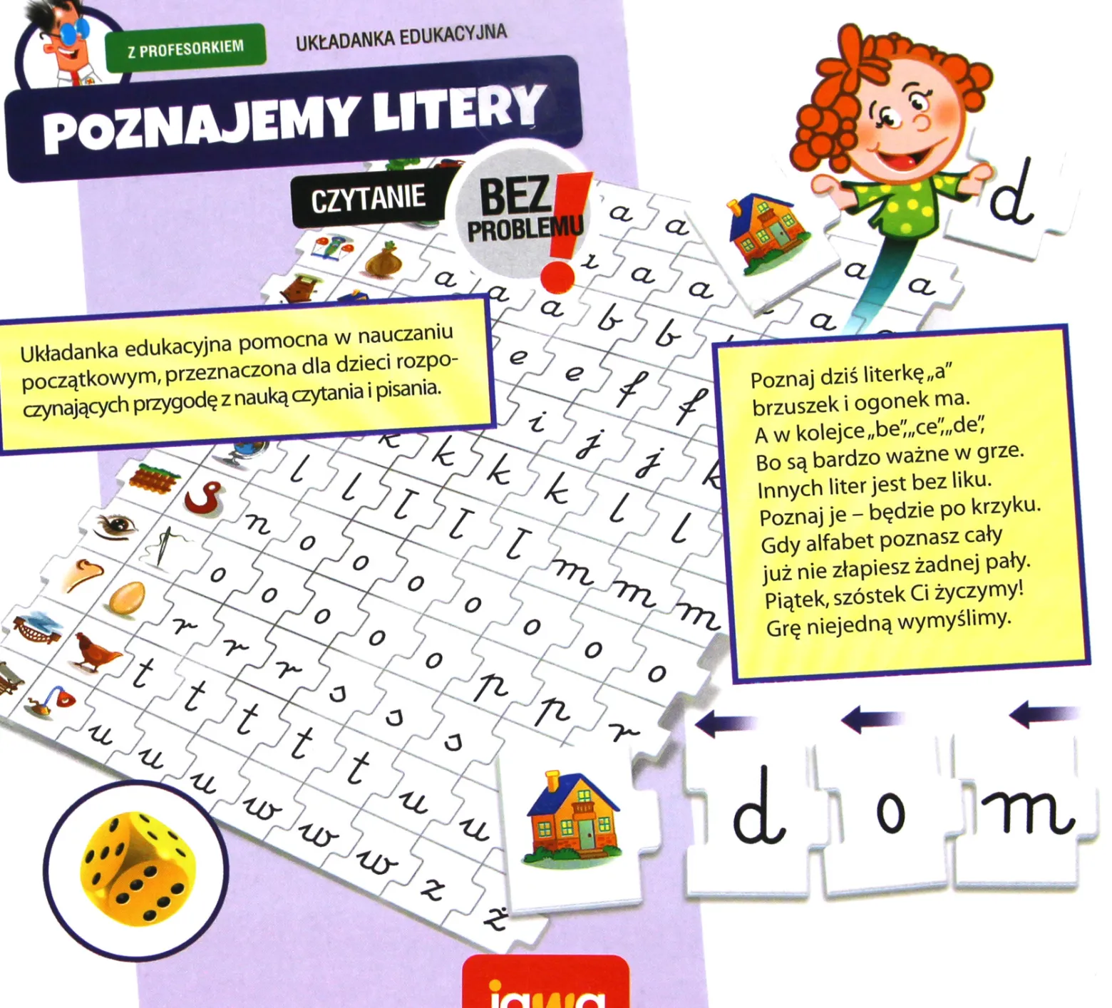 Poznajemy litery z Profesorkiem