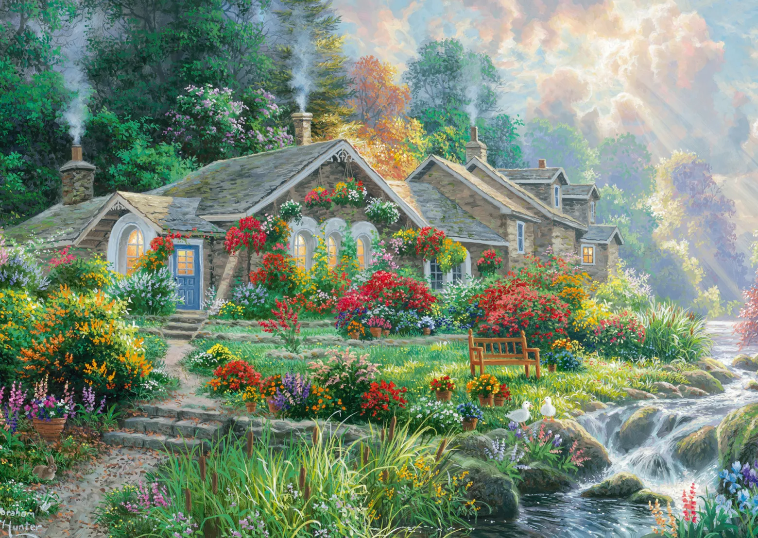 PQ Puzzle 1000 el. ABRAHAM HUNTER Delikatny blask