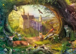 PQ Puzzle 1000 el. Bajkowy zamek i magiczny las