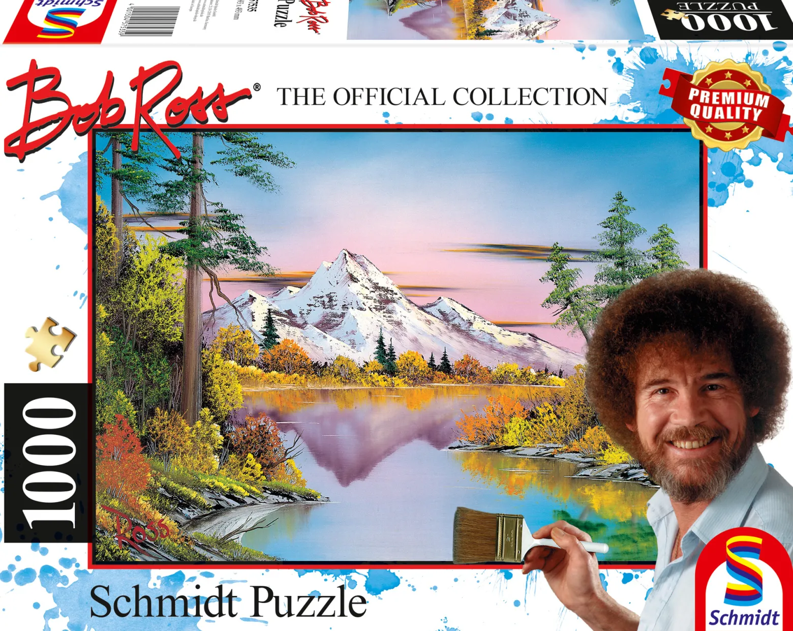 PQ Puzzle 1000 el. BOB ROSS Odbicie w tafli wody