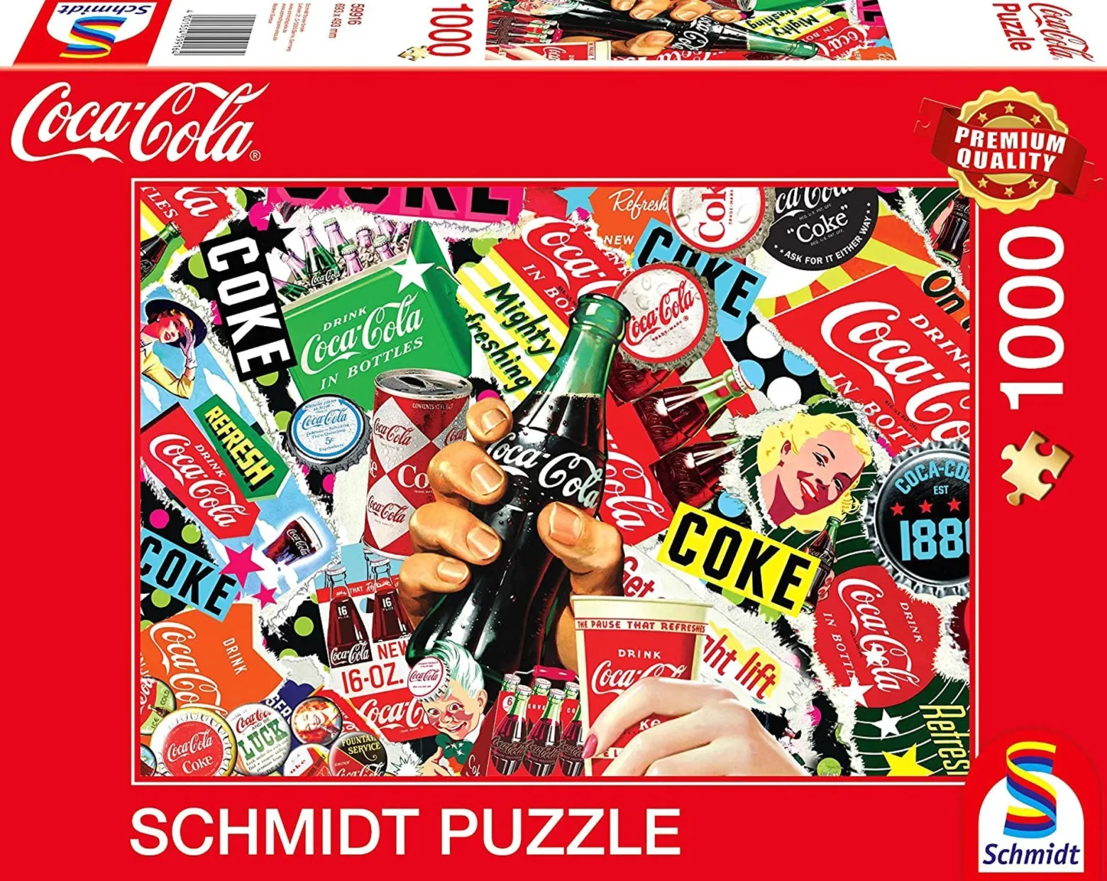 PQ Puzzle 1000 el. COCA-COLA Reklama