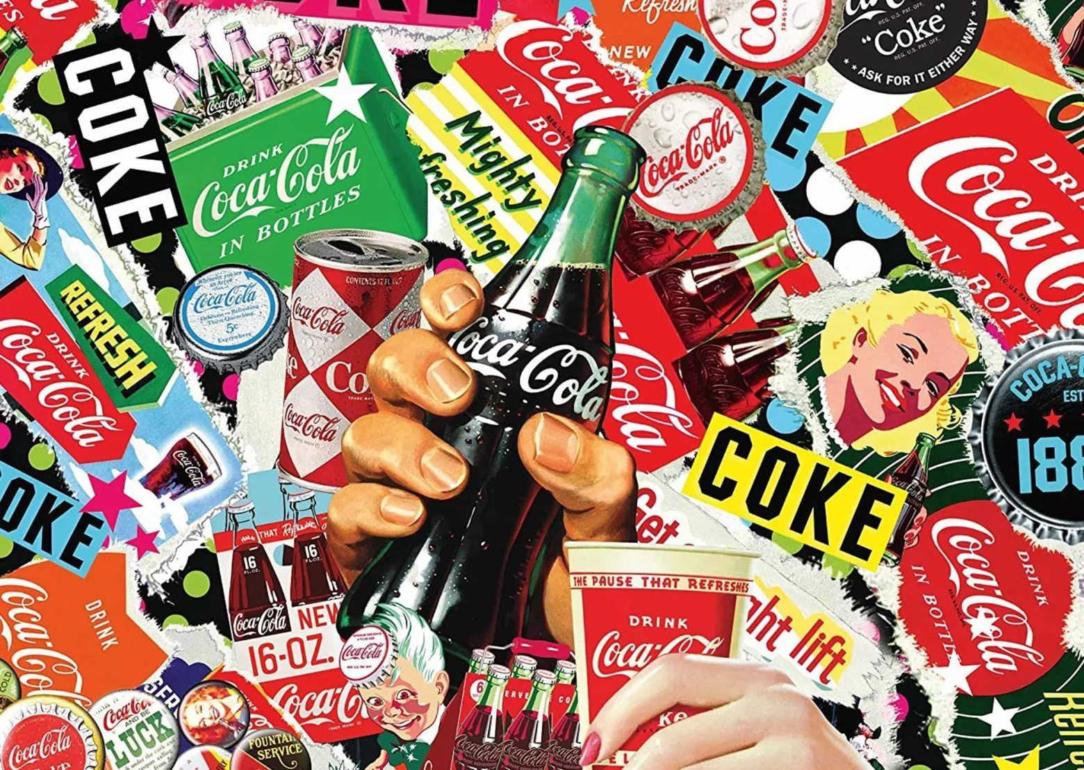 PQ Puzzle 1000 el. COCA-COLA Reklama