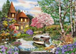 PQ Puzzle 1000 el. Dom nad jeziorem