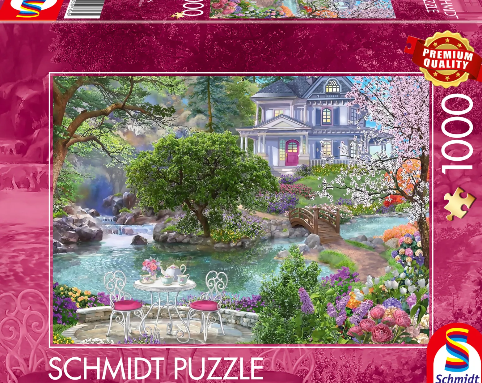 PQ Puzzle 1000 el. Dom nad strumieniem