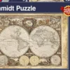 PQ Puzzle 2000 el. Historyczna mapa świata