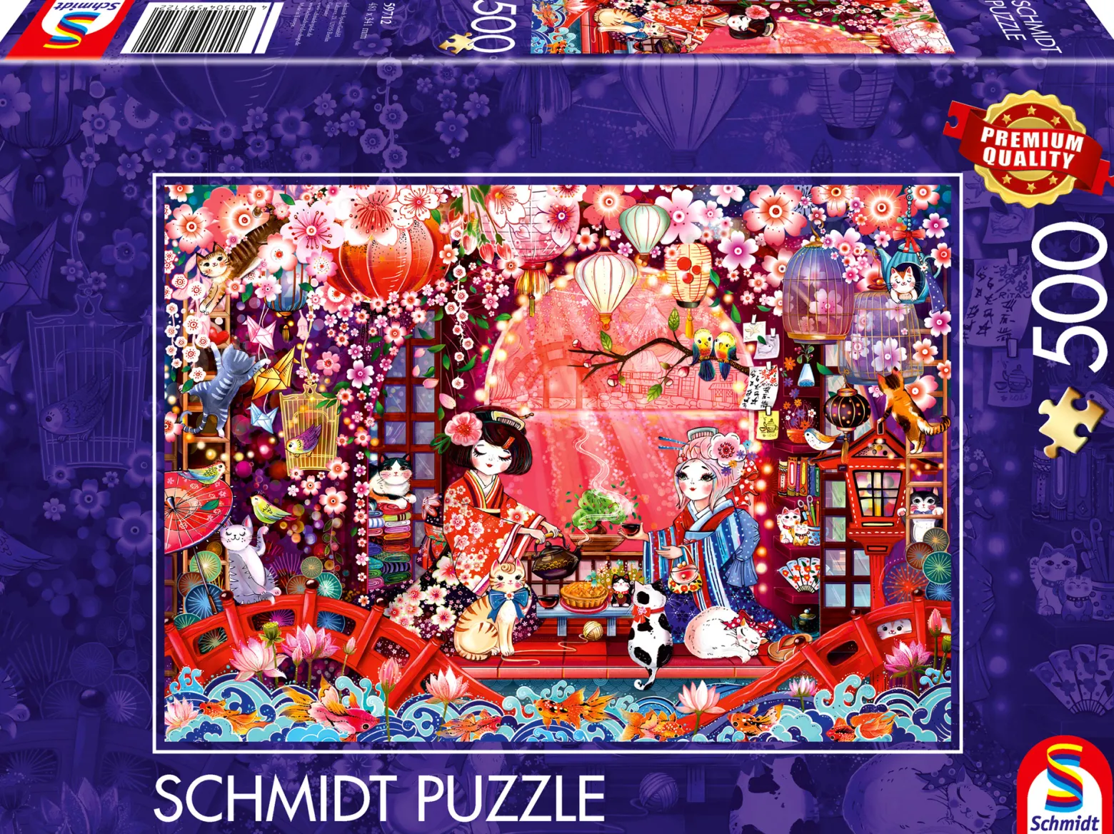 PQ Puzzle 500 el. Japońska ceremonia picia herbaty