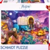 PQ Puzzle 1000 el. JEFF HAYNIE Biwak na Dzikim Zachodzie