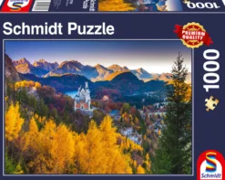 PQ Puzzle 1000 el. Jesień na Zamku Neuschwanstein / Niemcy
