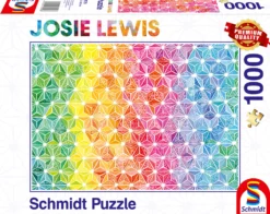 PQ Puzzle 1000 el. JOSIE LEWIS Kolorowe trójkąty