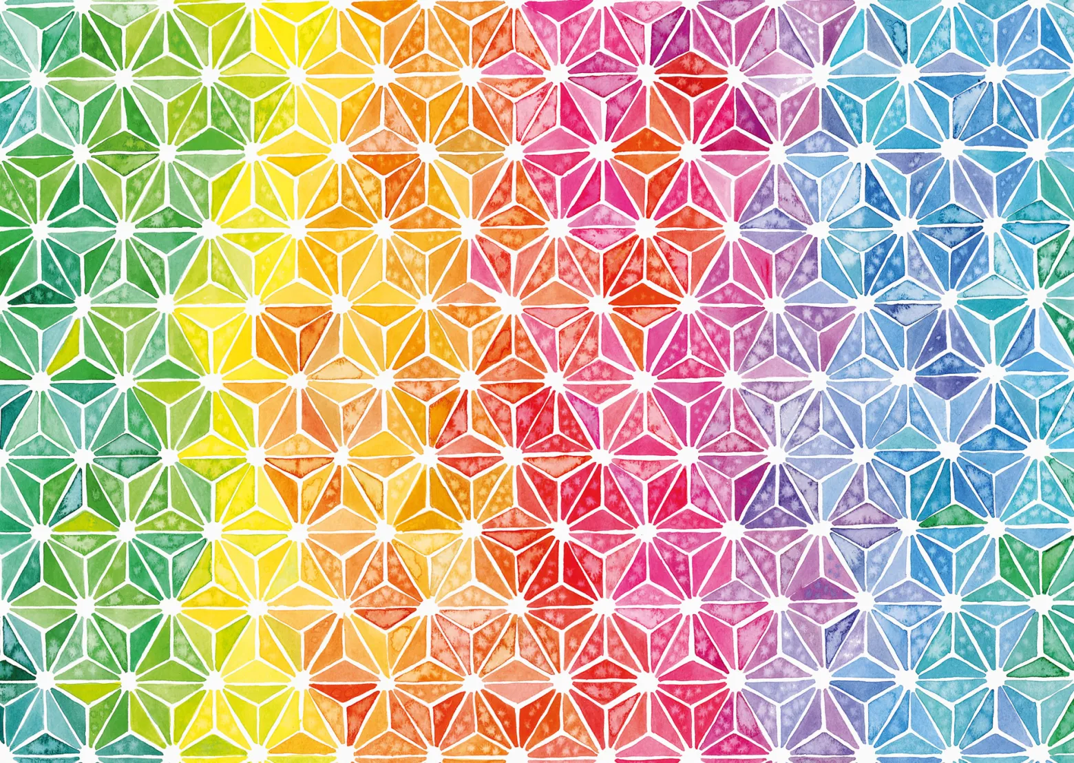 PQ Puzzle 1000 el. JOSIE LEWIS Kolorowe trójkąty