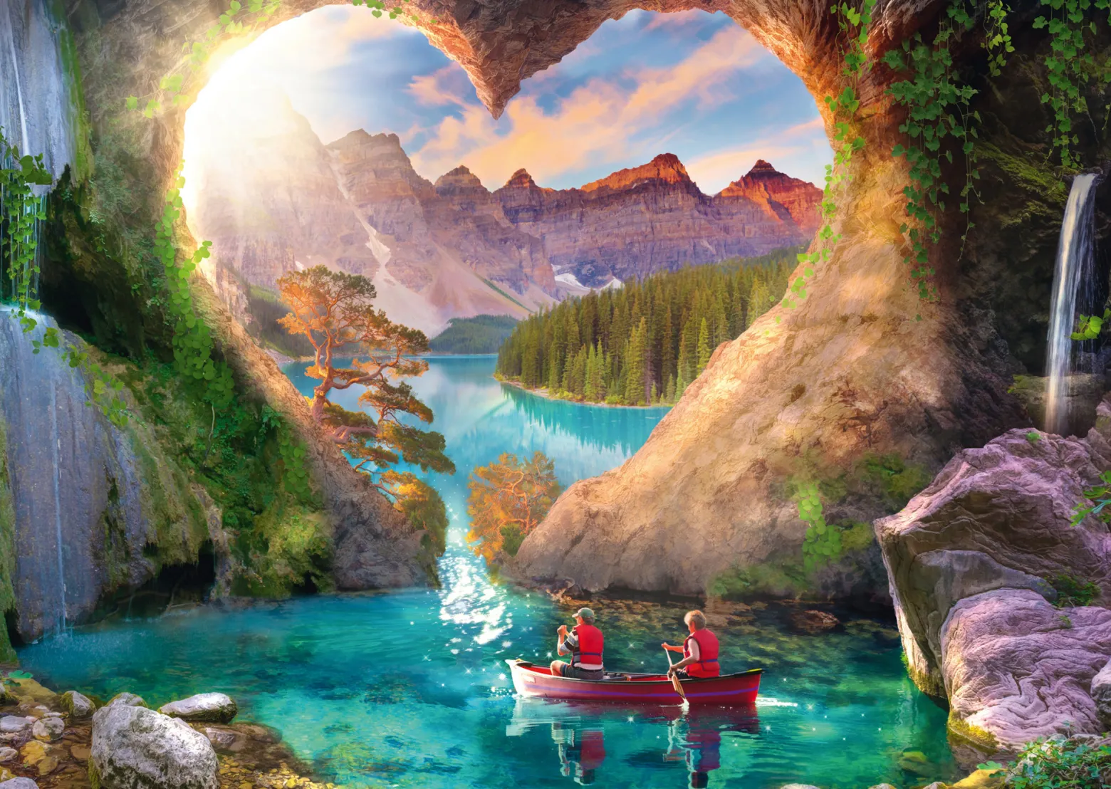 PQ Puzzle 1000 el. Kochamy góry