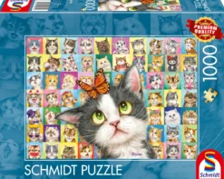 PQ Puzzle 1000 el. Kocia mimika