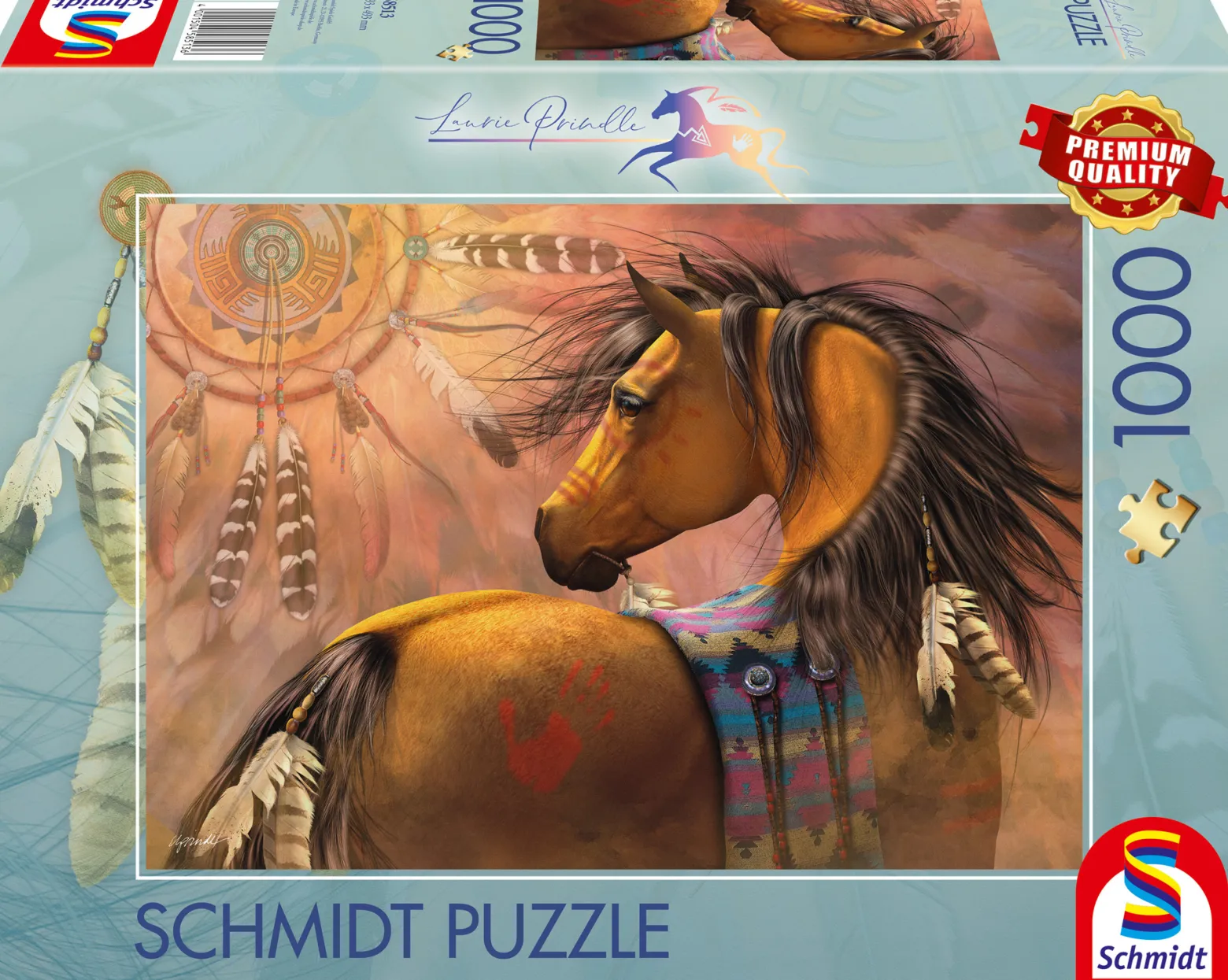 PQ Puzzle 1000 el. LAURIE PRINDLE Złota Kiowa