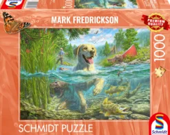 PQ Puzzle 1000 el. MARK FREDRICKSON Labrador na rybach