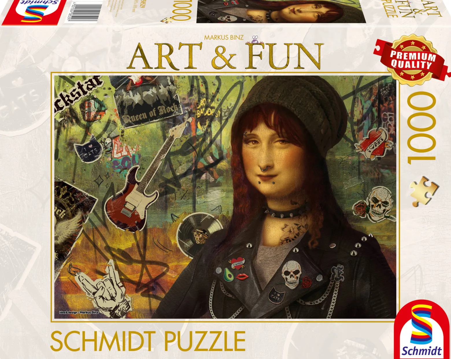 PQ Puzzle 1000 el. MARKUS BINZ Mona Lisa 2024