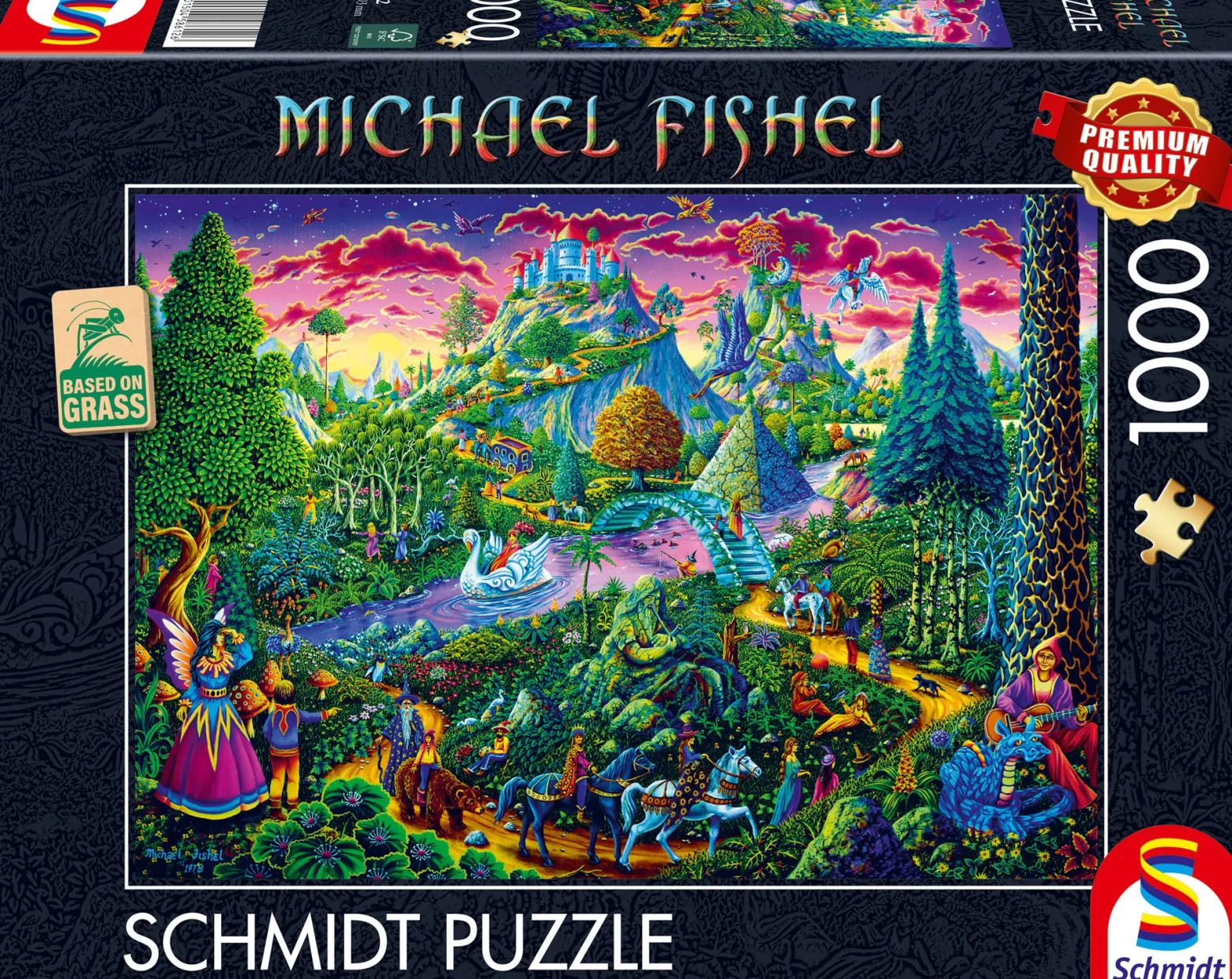PQ Puzzle 1000 el. MICHAEL FISHEL Baśniowy świat