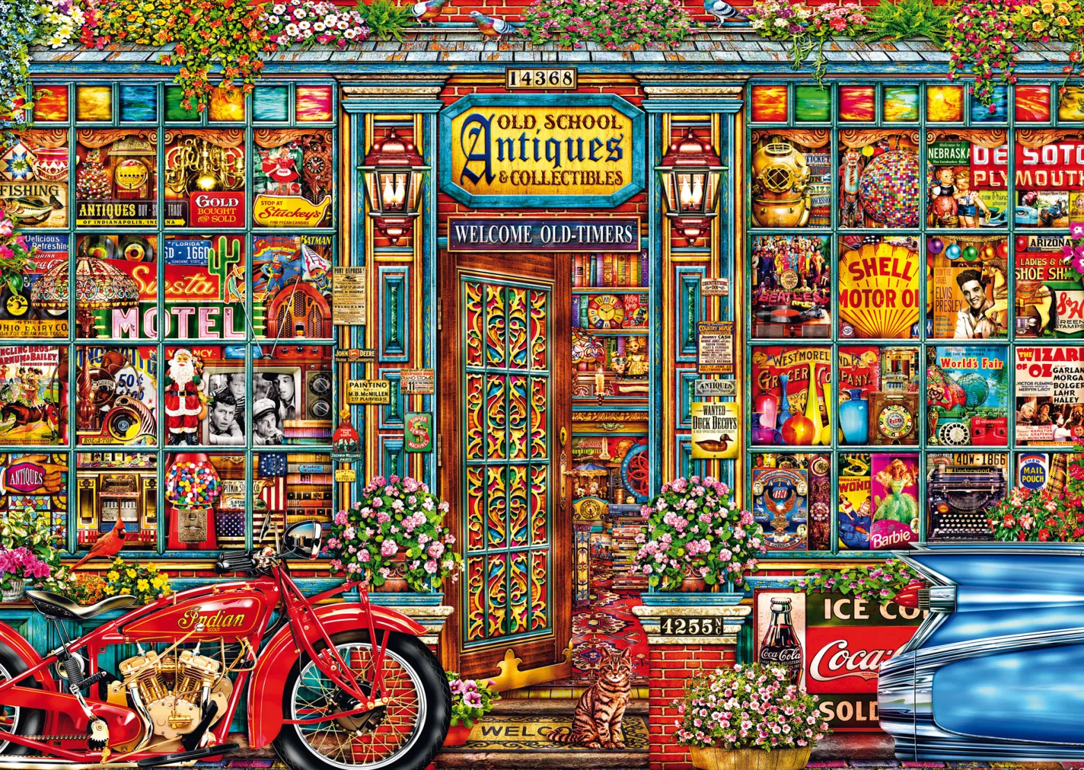 PQ Puzzle 1000 el. MICHAEL FISHEL Skarby minionej epoki
