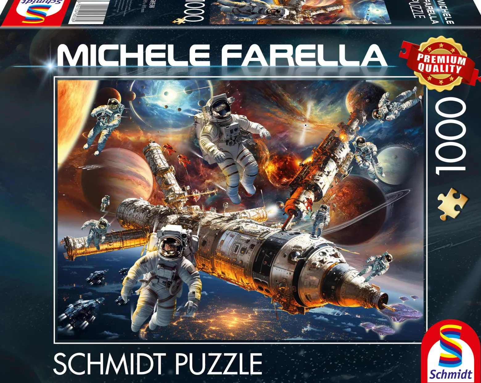 PQ Puzzle 1000 el. MICHELE FARELLA Stan nieważkości