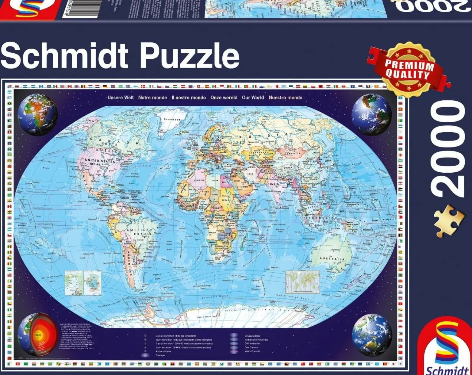 PQ Puzzle 2000 el. Nasz świat
