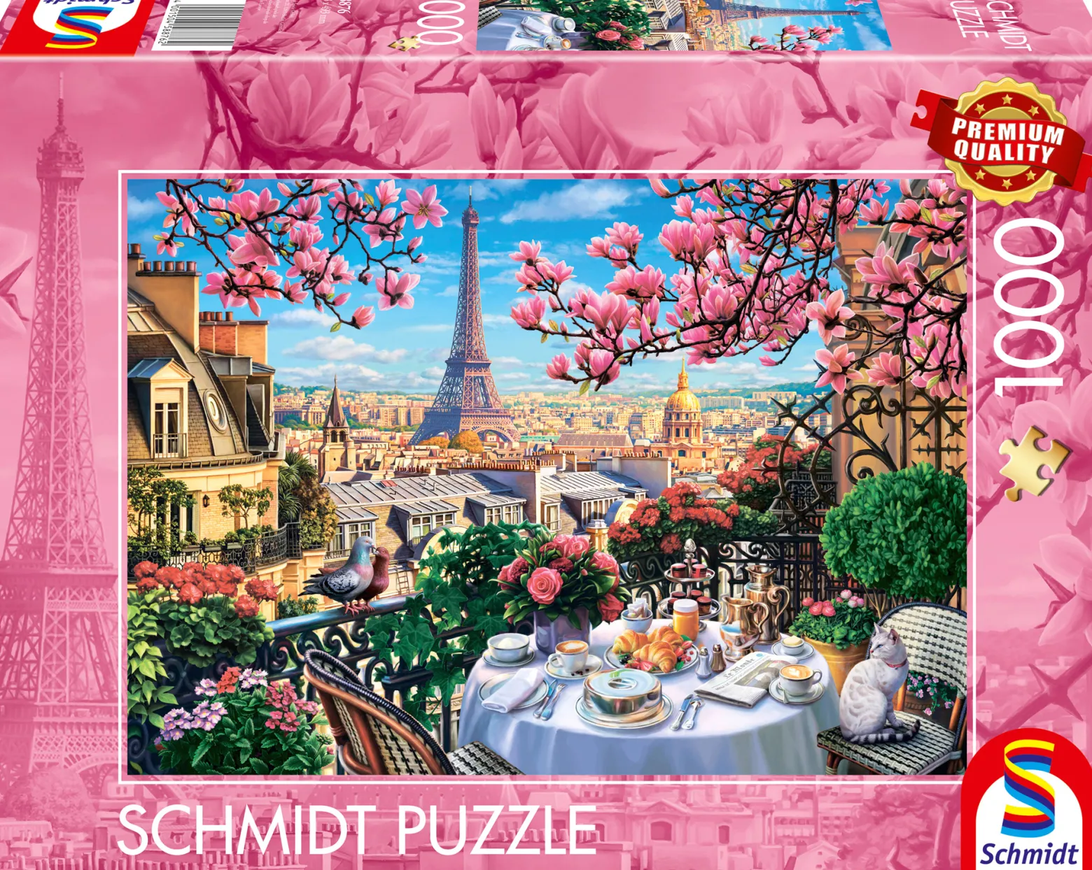 PQ Puzzle 1000 el. Śniadanie w Paryżu