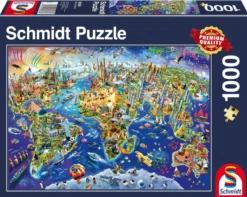 PQ Puzzle 1000 el. Odkrywanie świata