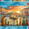 PQ Puzzle 1000 el. Psy w Wenecji / Włochy