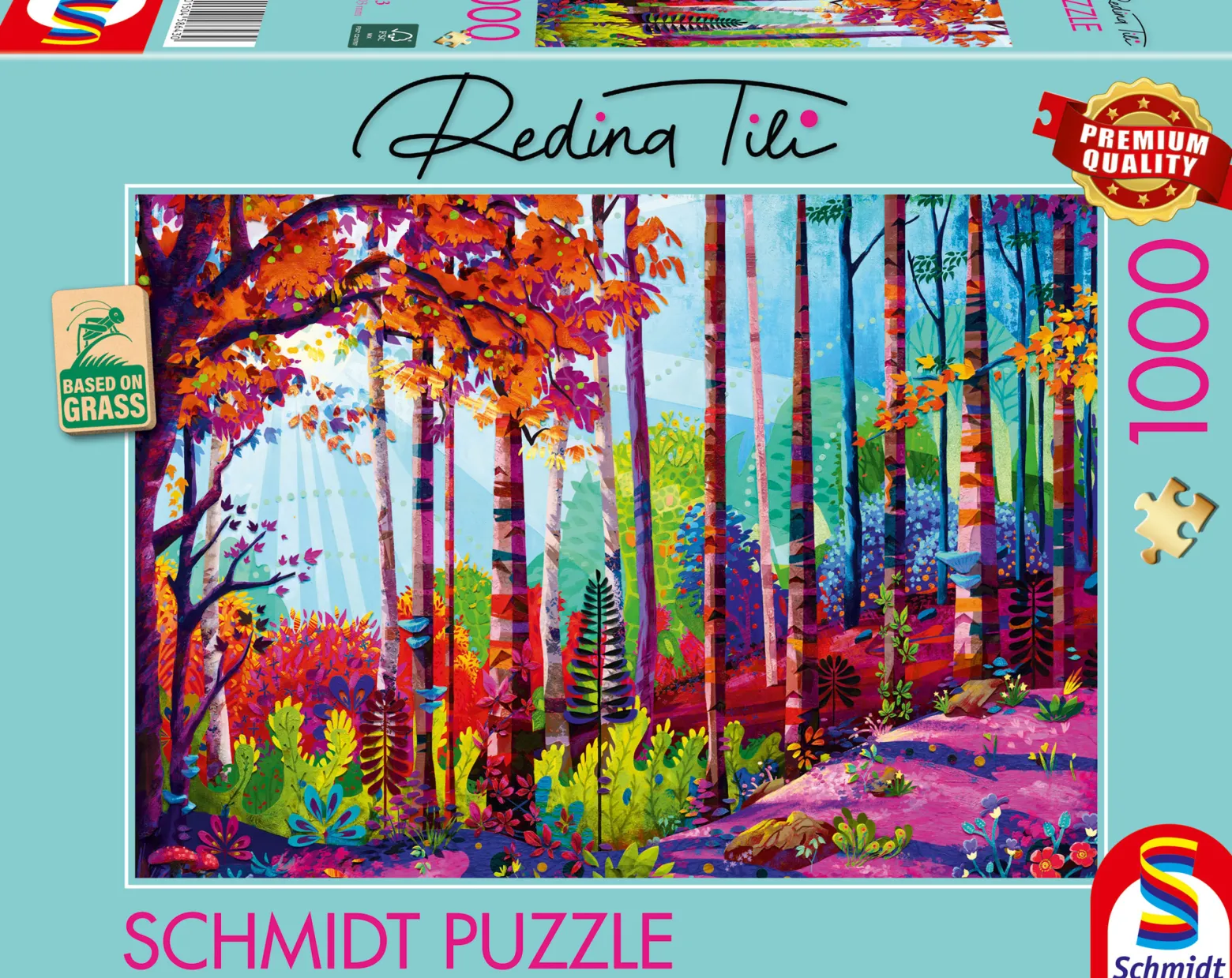 PQ Puzzle 1000 el. REDINA TILI W sercu lasu