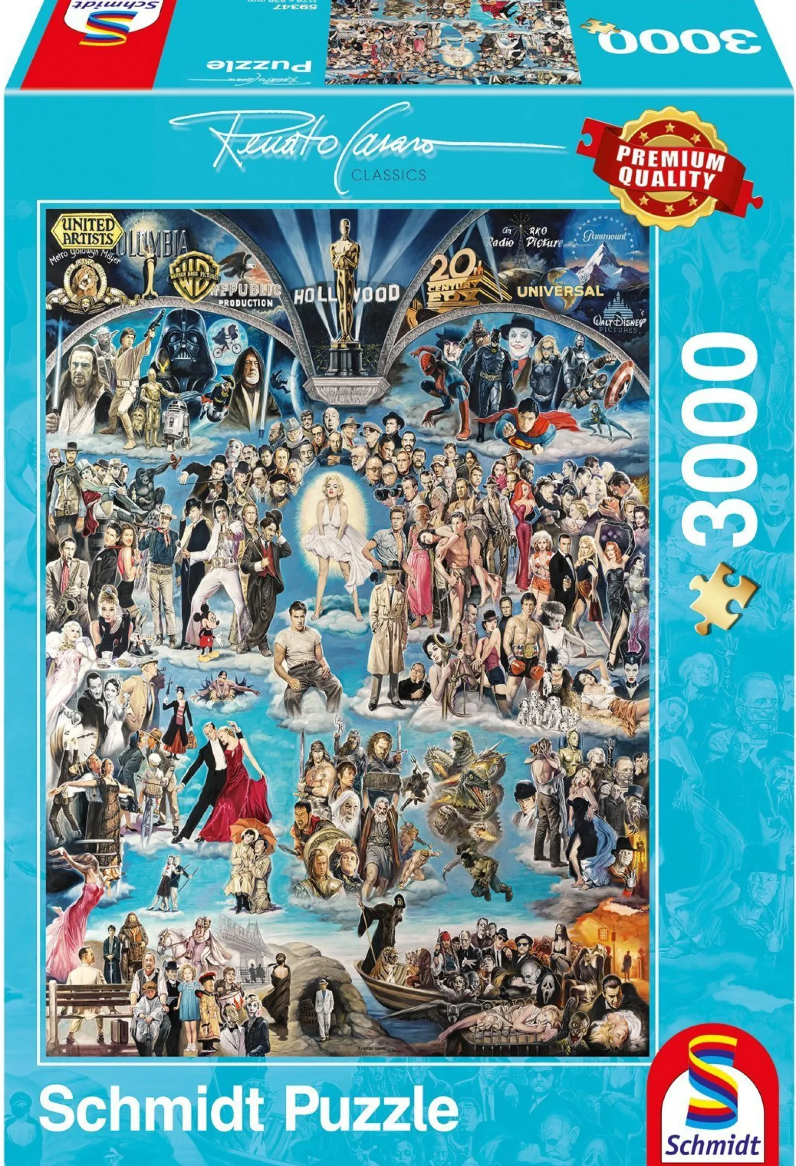 PQ Puzzle 3000 el. RENATO CASARO Hollywood XXL