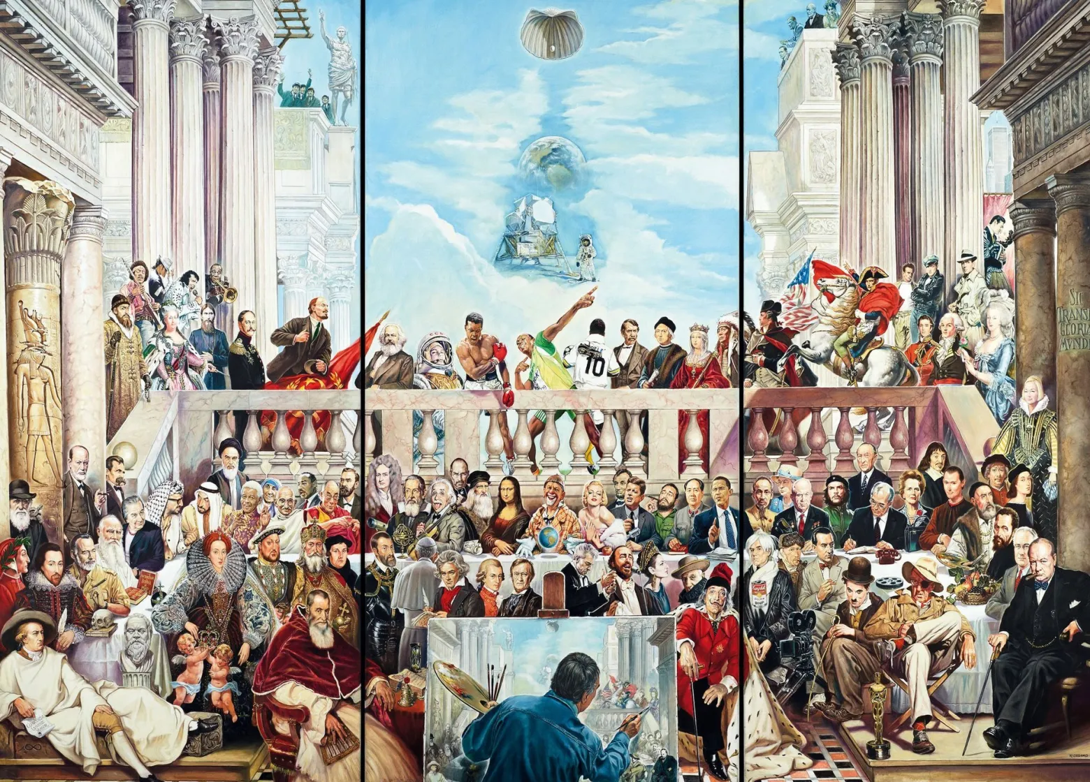 PQ Puzzle 3000 el. RENATO CASARO Tak przechodzi się do historii...