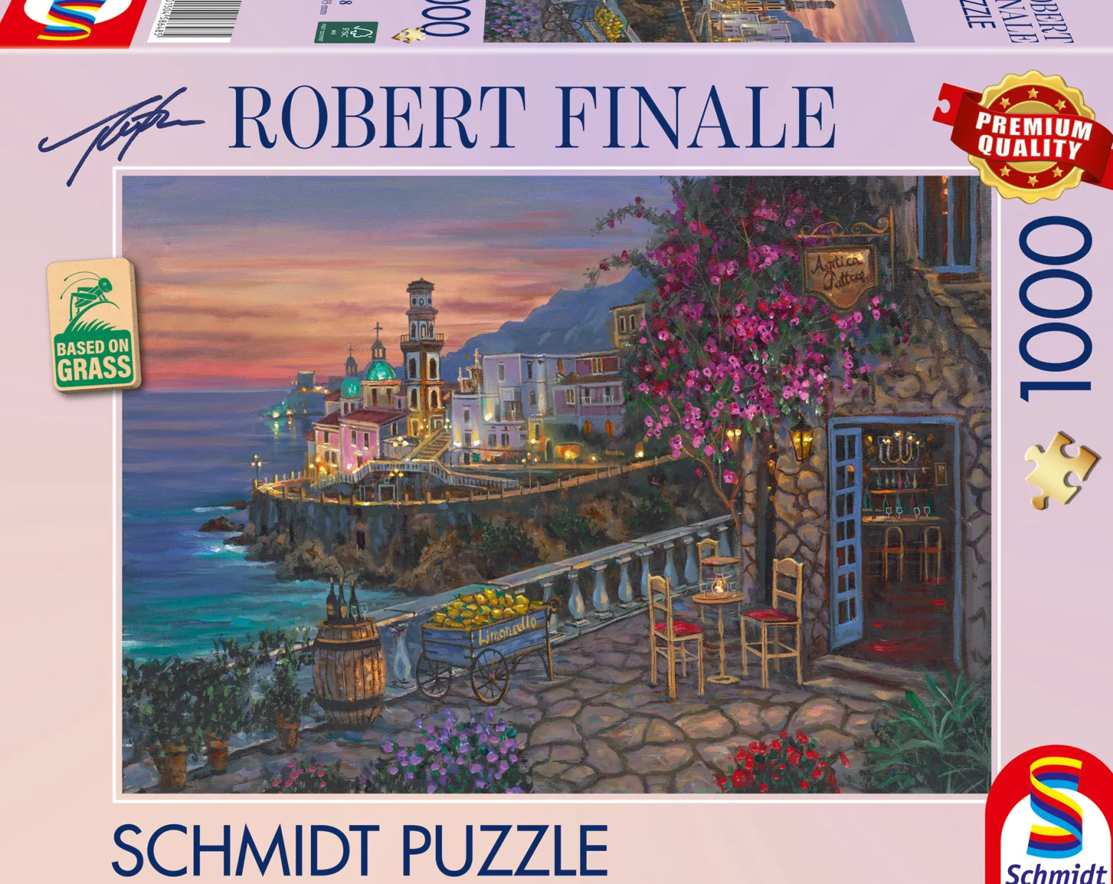 PQ Puzzle 1000 el. ROBERT FINALE Limoncello z Atrani / Włochy