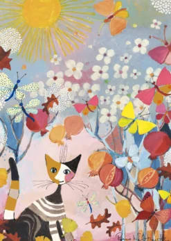PQ Puzzle 1000 el. ROSINA WACHTMEISTER Kotek w paski