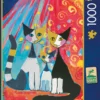 PQ Puzzle 1000 el. ROSINA WACHTMEISTER Szczęśliwa kocia rodzina
