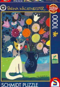 PQ Puzzle 1000 el. ROSINA WACHTMEISTER Biały kot