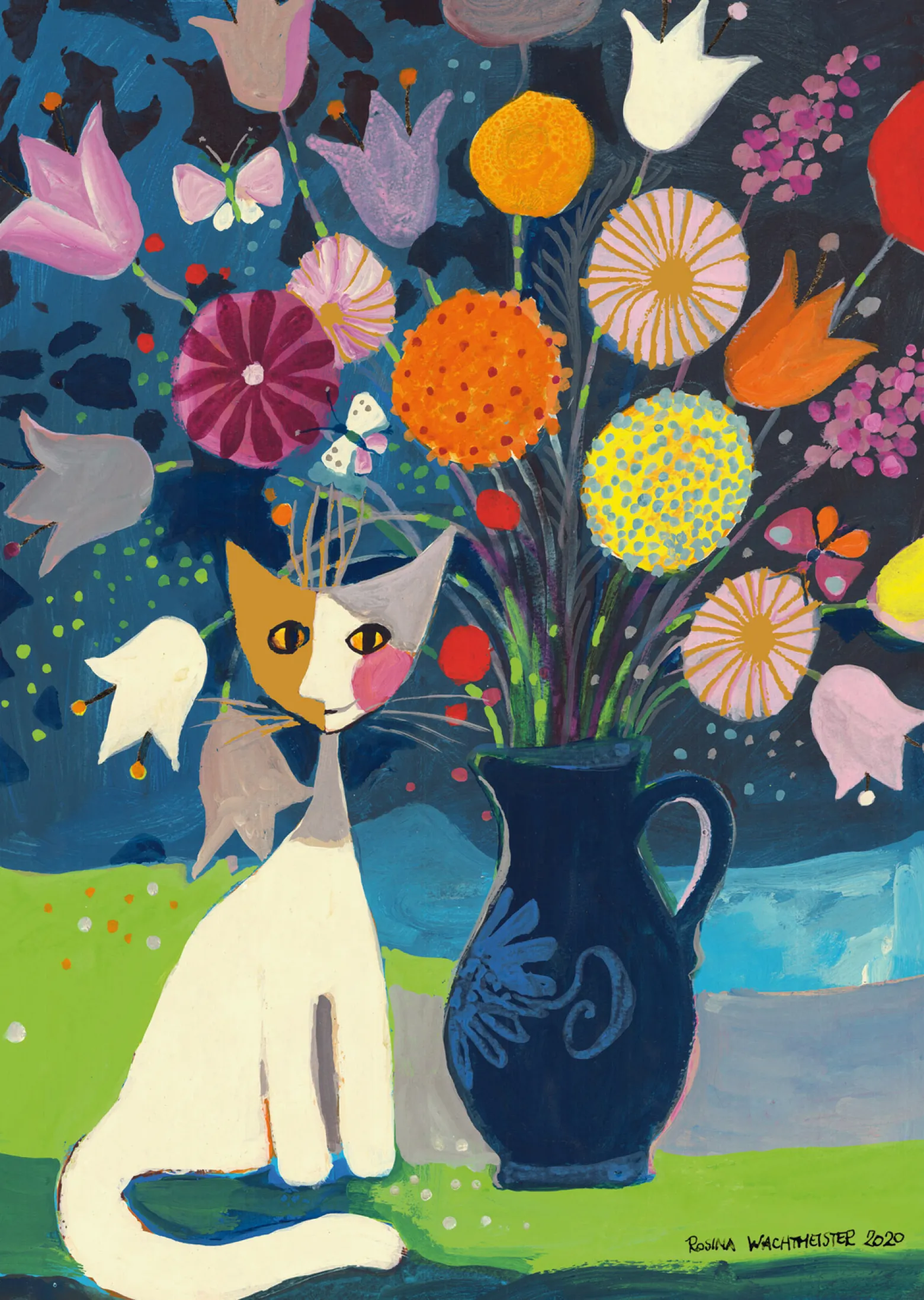 PQ Puzzle 1000 el. ROSINA WACHTMEISTER Biały kot