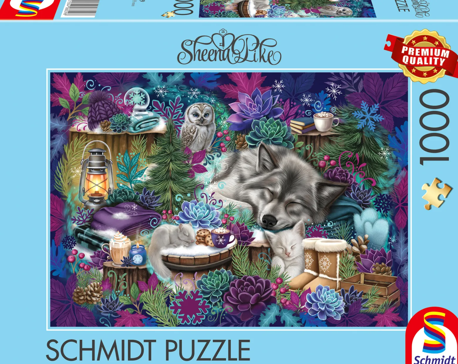 PQ Puzzle 1000 el. SHEENA PIKE Zimowy sen