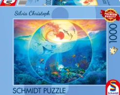 PQ Puzzle 1000 el. SILVIA CHRISTOPH W krainie morskich stworzeń (Yin & Yang)