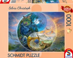 PQ Puzzle 1000 el. SILVIA CHRISTOPH Wszędzie góry (Yin & Yang)